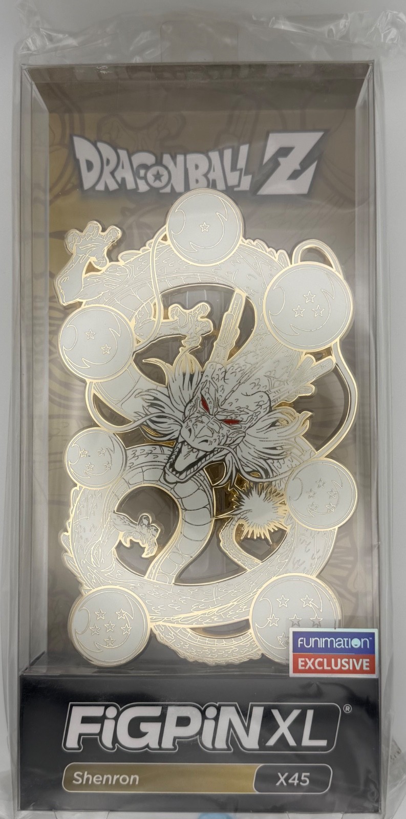 FIGPIN XL DRAGON BALL Z WHITE SHENRON X45 SEALED FUNIMATION EXCLUSIVE