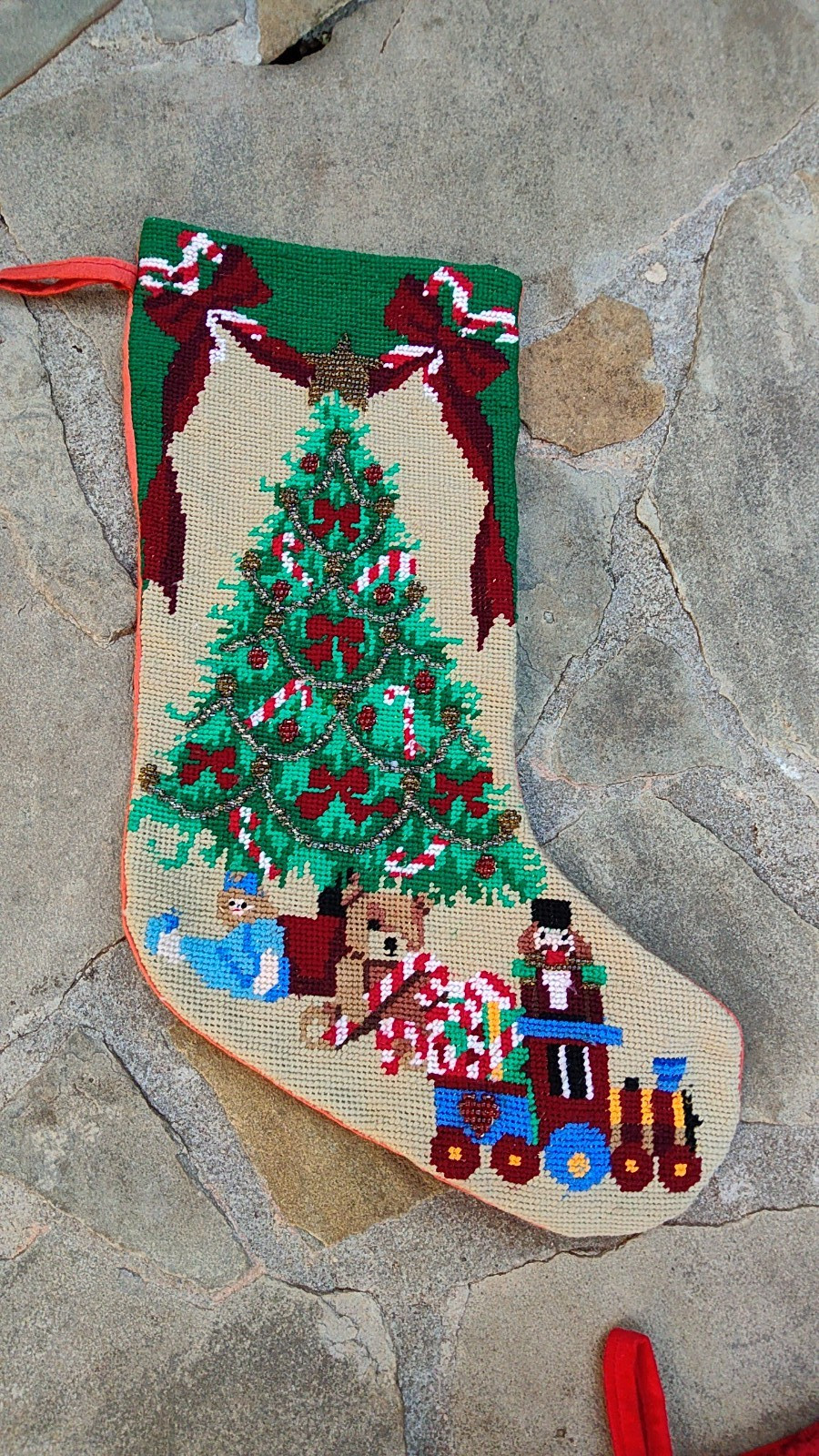VTG Needlepoint + Beaded \