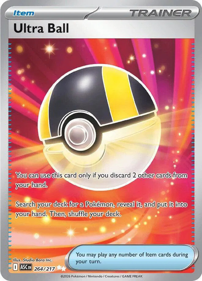 Pokemon - 264/217 - Ultra Ball - Ascended Heroes