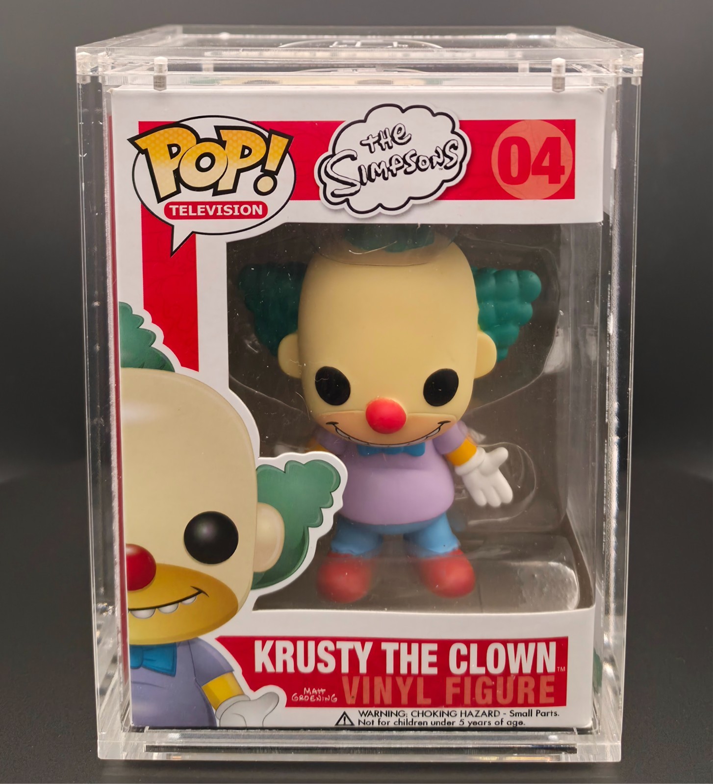 Funko Pop Krusty the Clown #04 The Simpsons JJL111112 Magnetic Hard Case