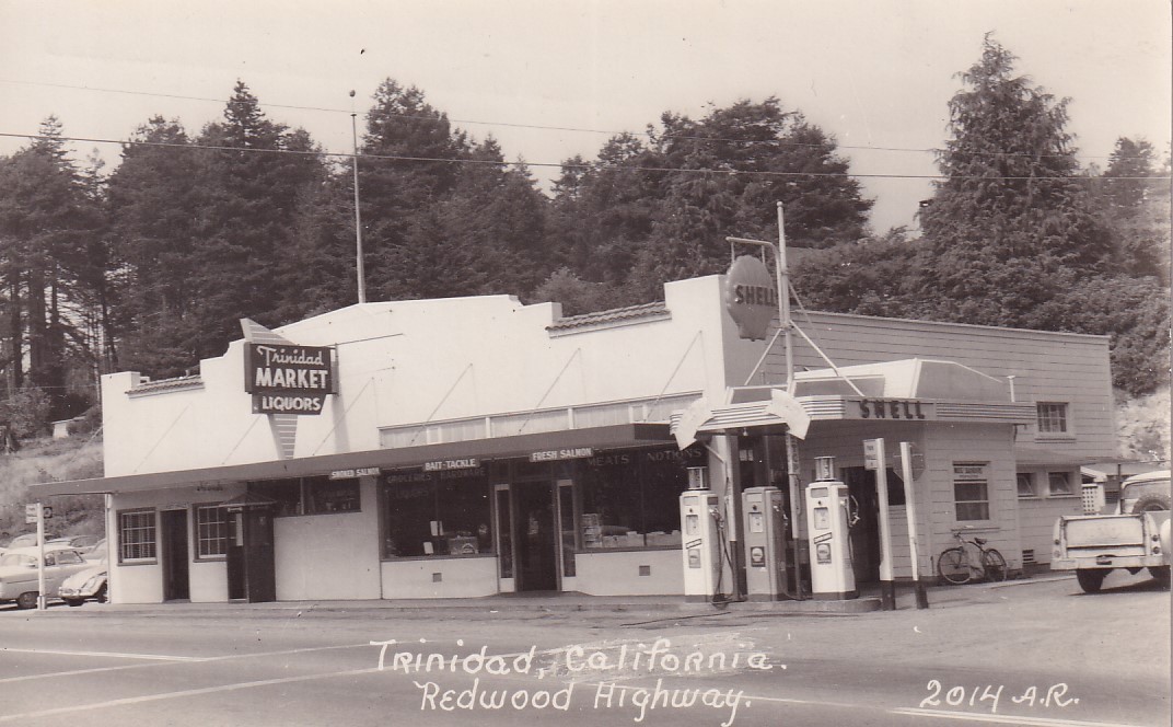 RPPC Trinidad CA Store Gas Redwood Hwy Humboldt CO Roadside Photo near Eureka