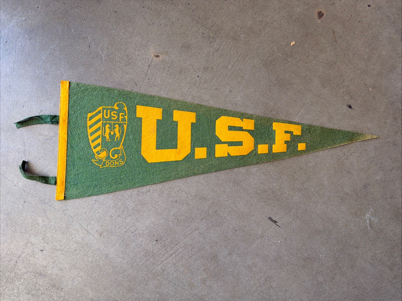 Vintage 1950s University Of San Francisco  Dons Pennants