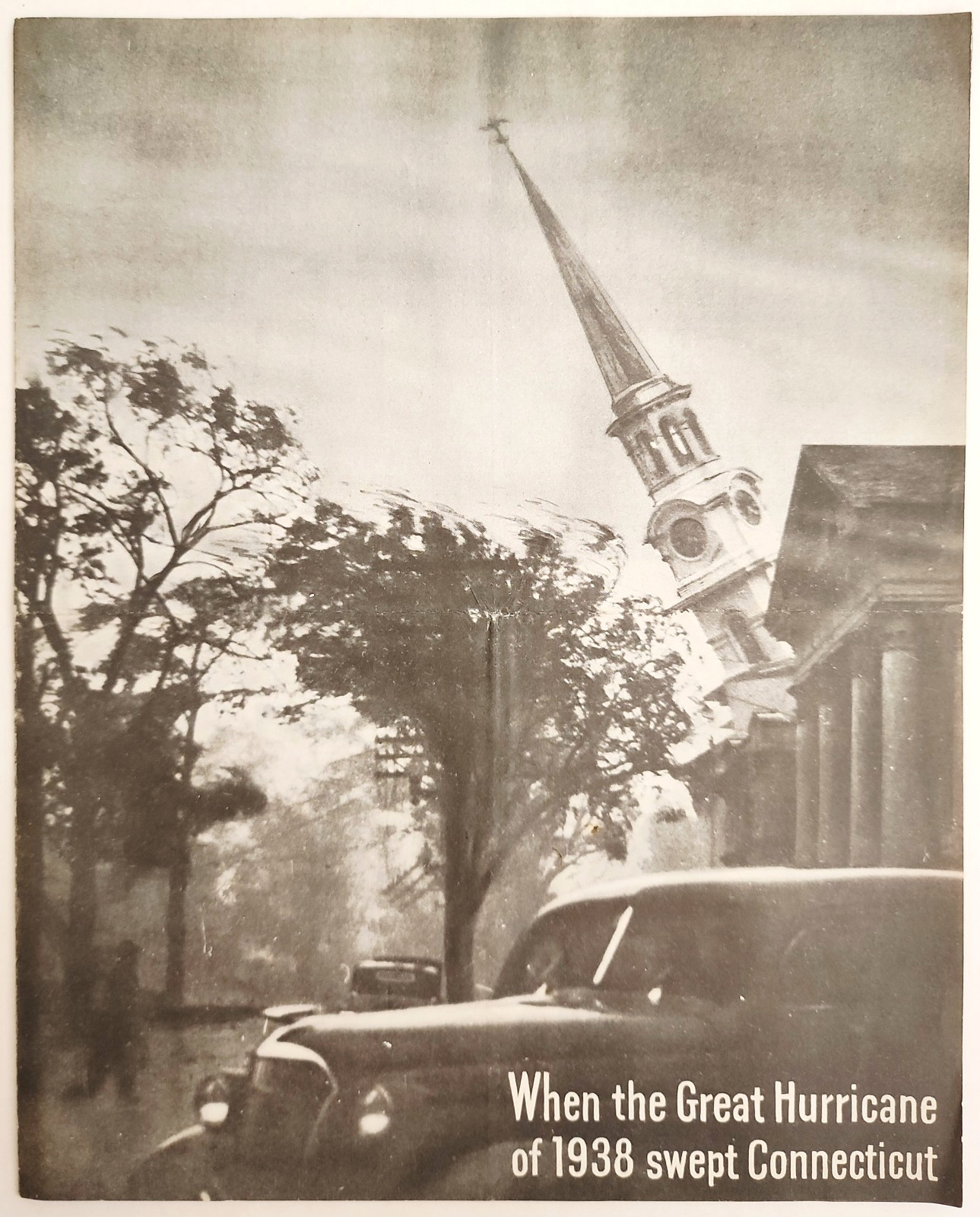 1938 Great New England Hurricane Connecticut Light Power Photo Report Booklet