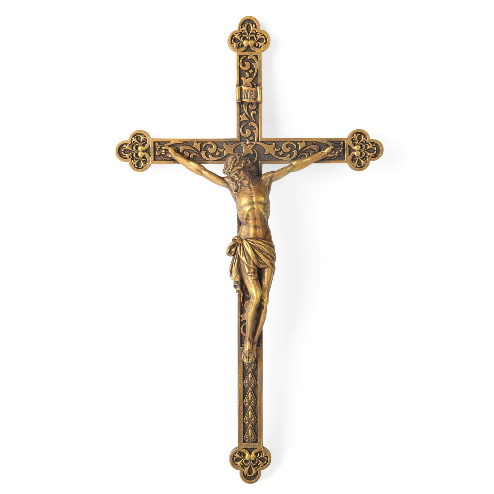 BC Catholic Crucifix Wall Cross 12\