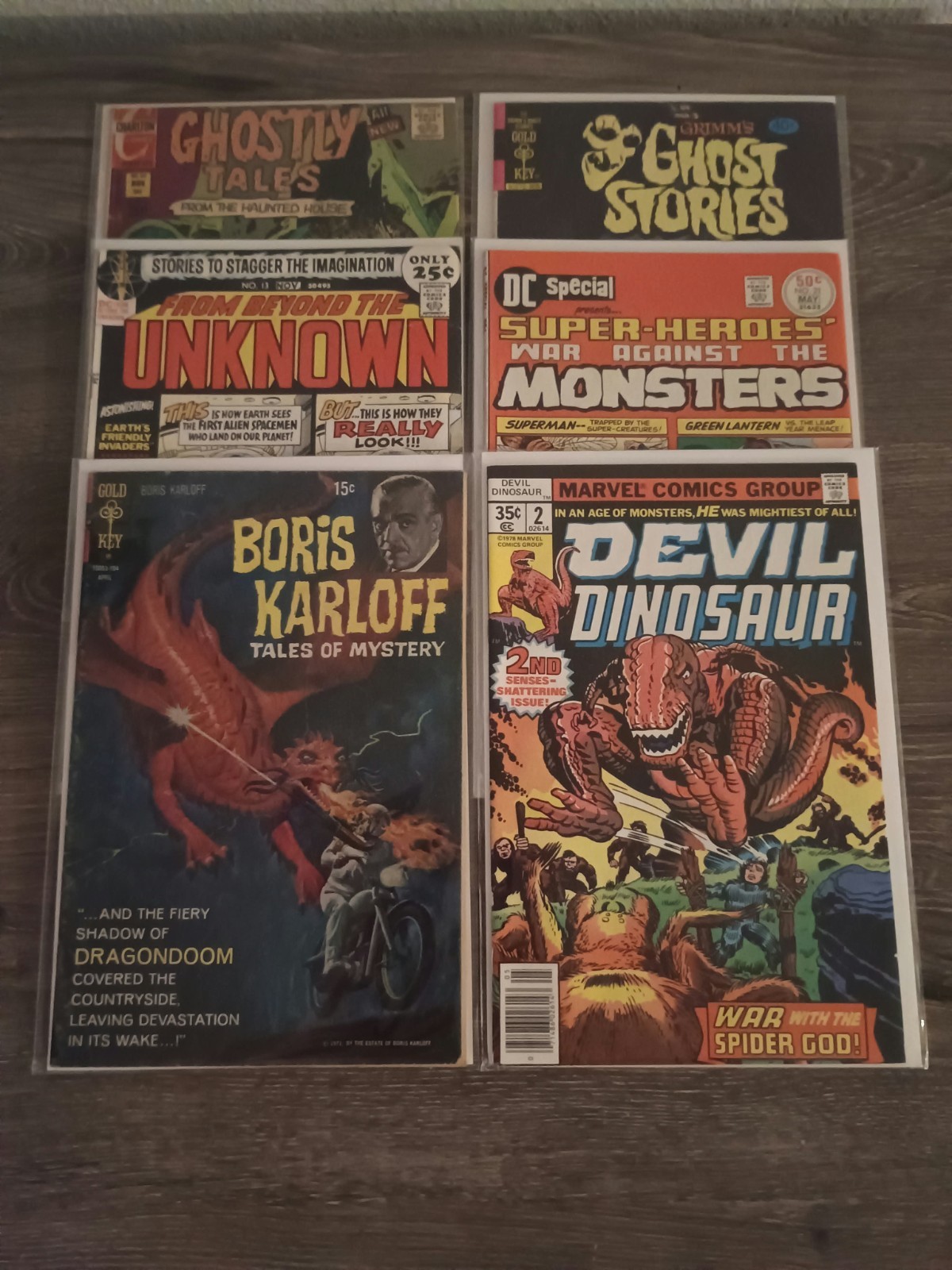 🌟Vintage Bronze Age Comic Lot: Marvel DC Gold Key, Charlton, Halloween Horror🌟