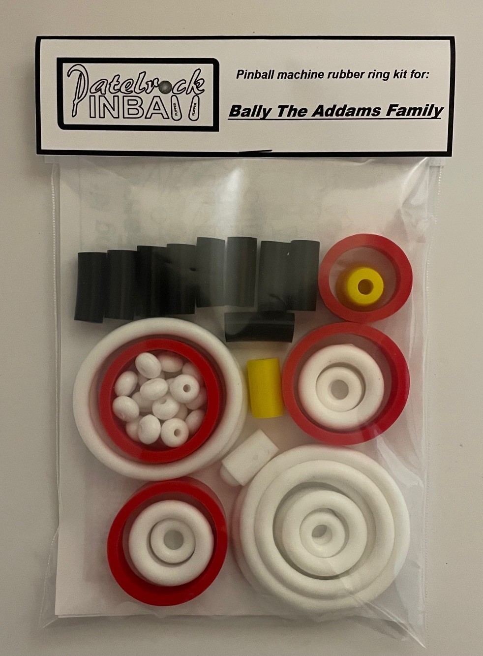 1992 Bally / Midway The Addams Family Pinball Machine Rubber Ring Kit TAF