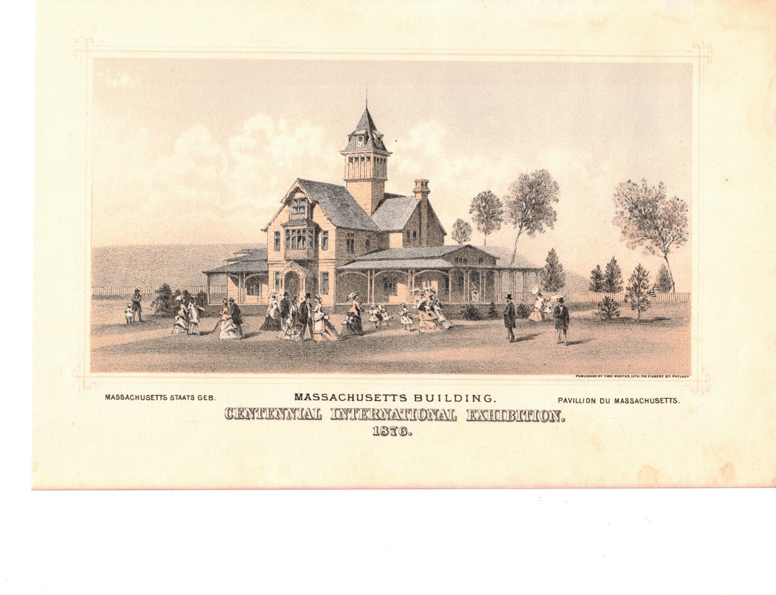 1876 Centennial Worlds Fair Souvenir Cards