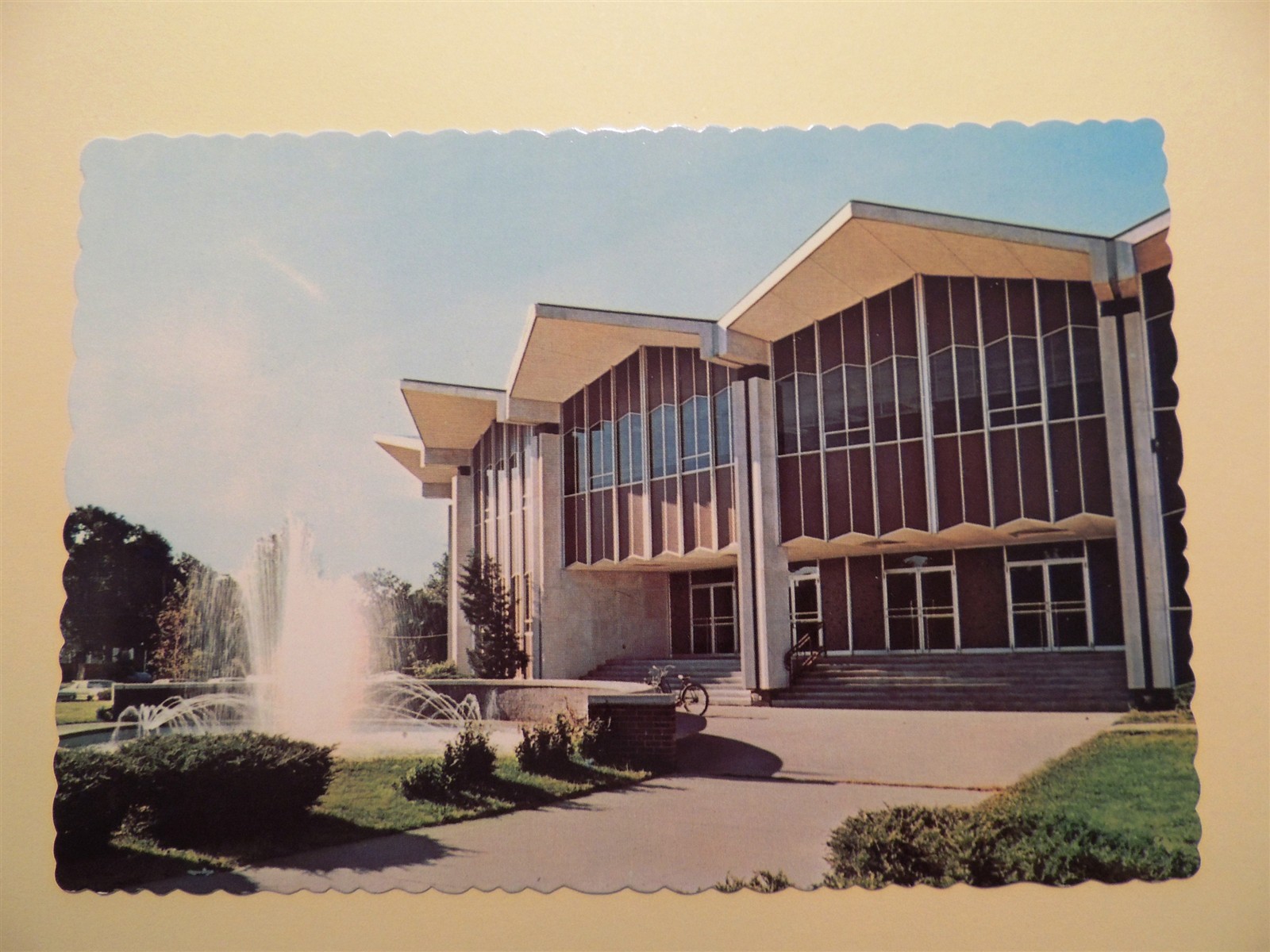 Northwest Missouri State University Maryville Missouri postcard Fine Arts Center
