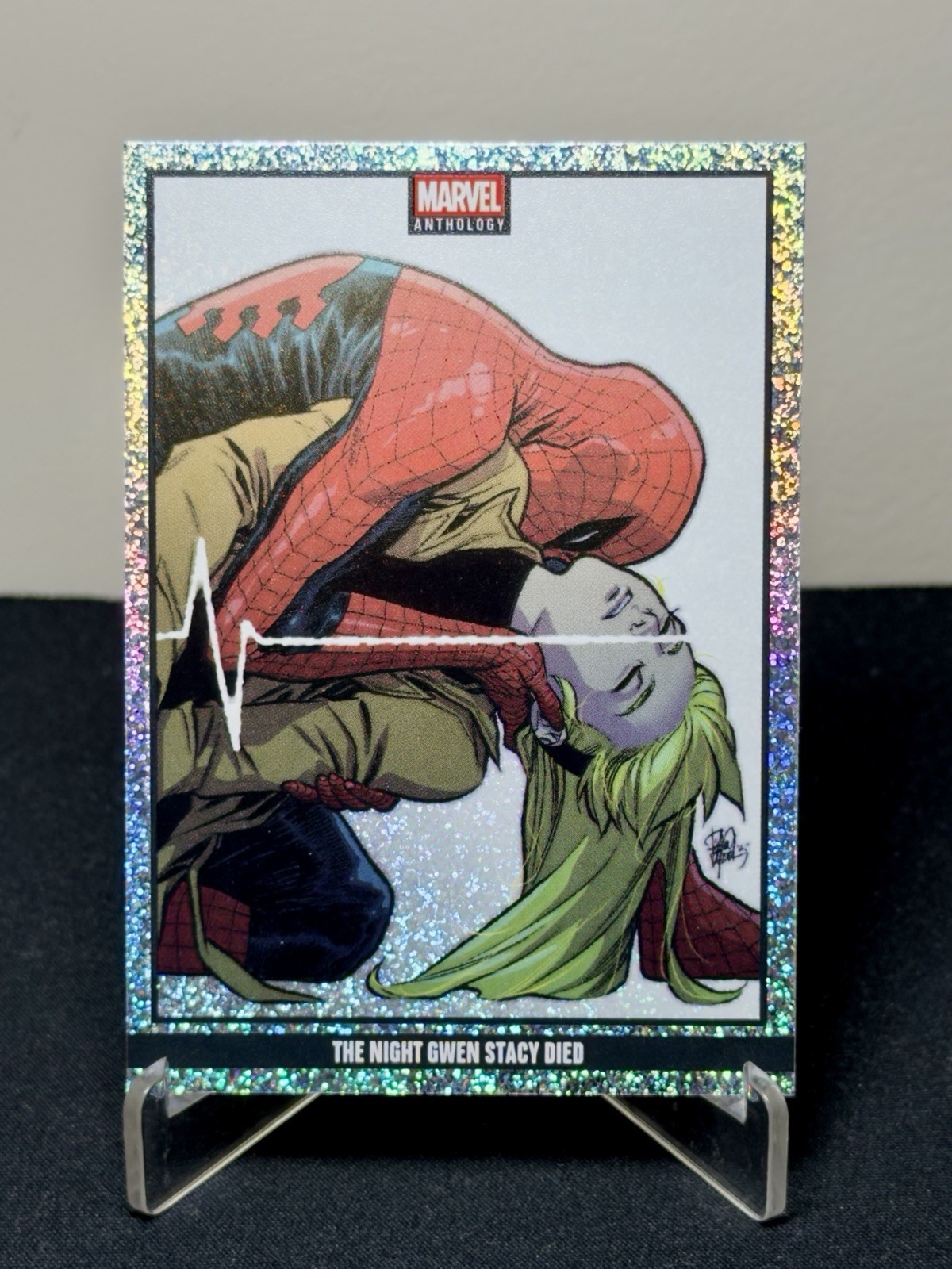 2025 Panini Marvel Anthology The Night Gwen Stacy Died Stardust Holo