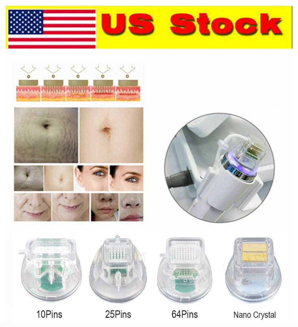 5-50PCS Disposable Replacement Parts for 10/25/64 Pins Green Cartridge Tips -USA