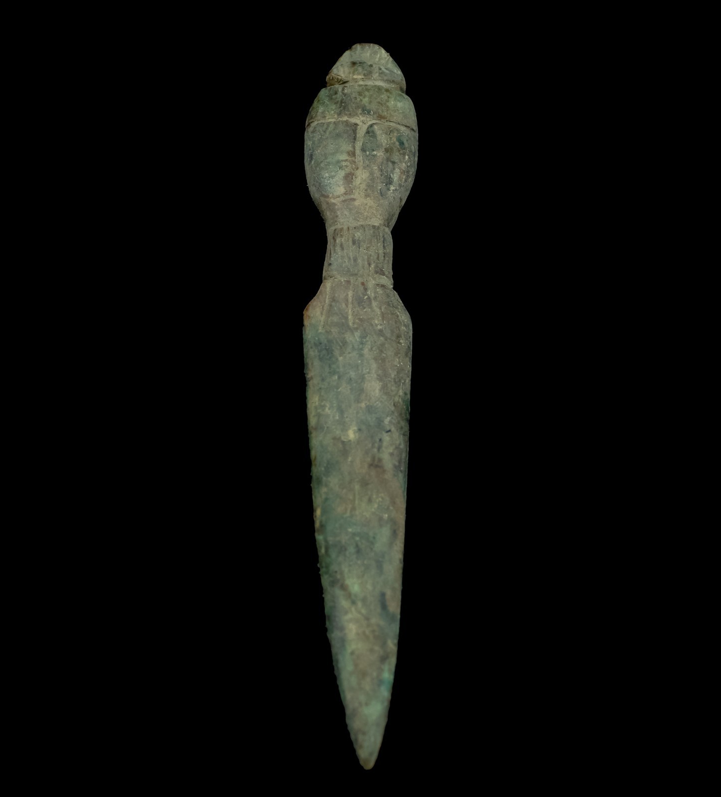 Pharaonic dagger ceremonial metal blade weapon, rare