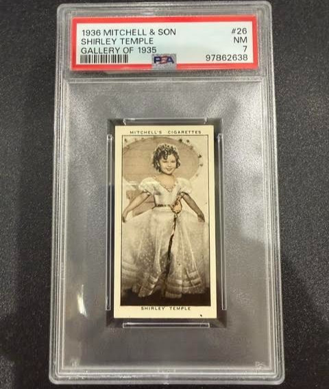 1936 Mitchell's Gallery of 1935 #26 Shirley Temple  PSA 7 NM