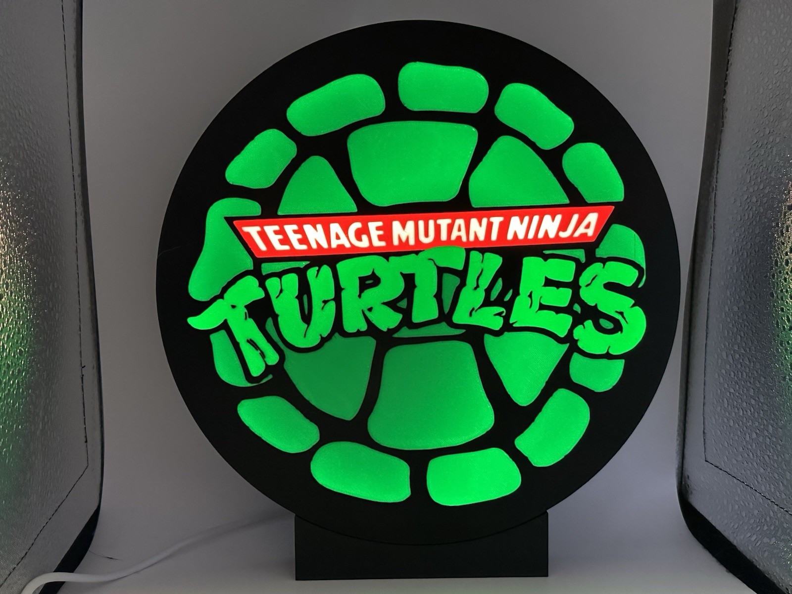 Teenage Mutant Ninja Turtles LED Lightbox – TMNT Display