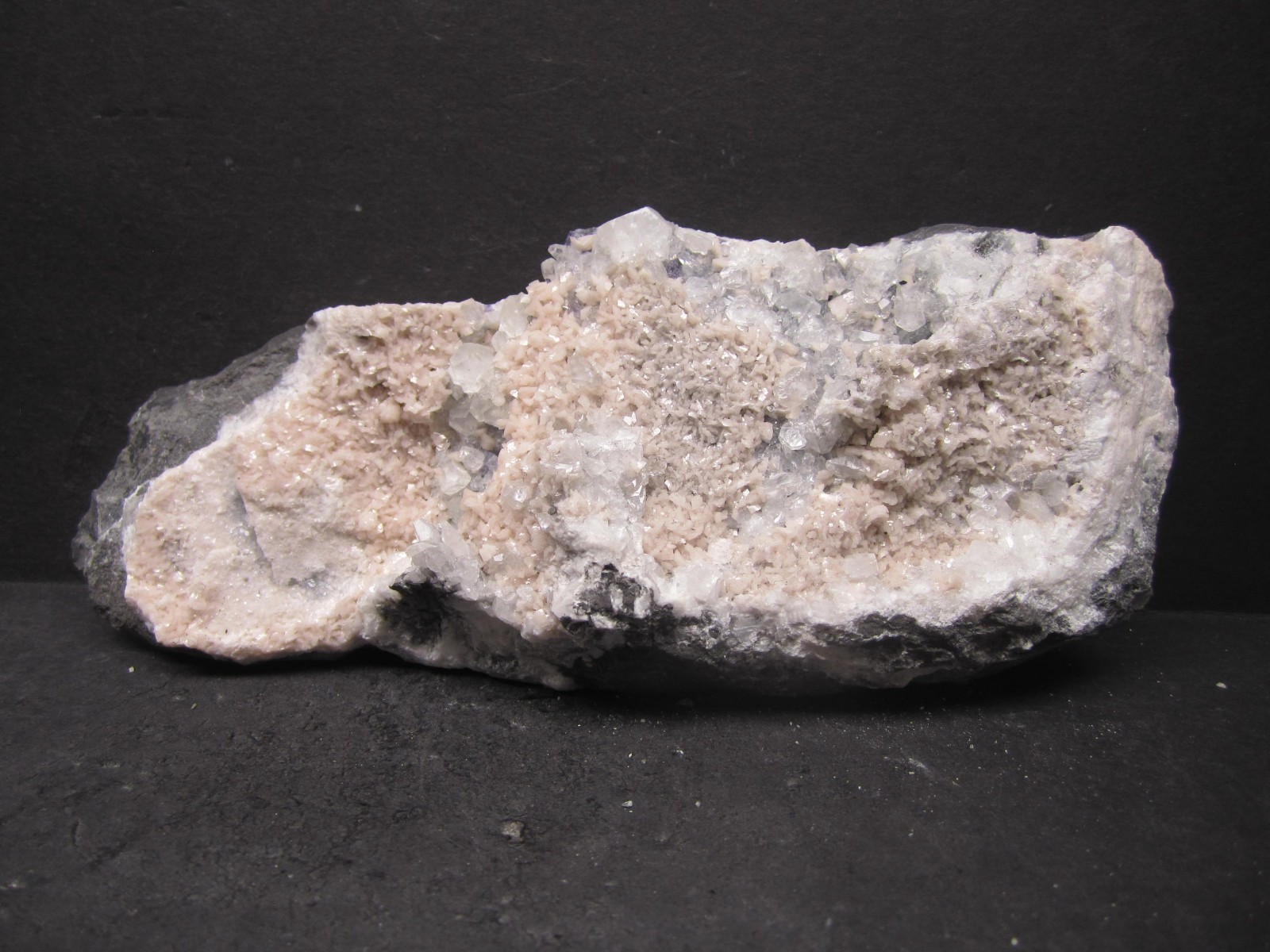 Dolomite and Calcite Crystal Cluster,  Oak Hall Quarry, PA #45
