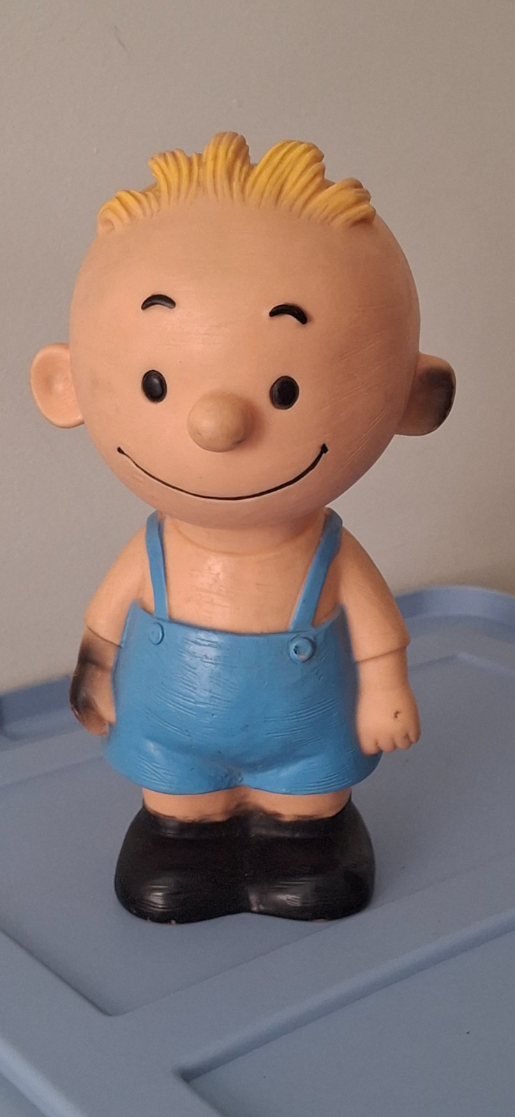 RARE Vintage 1961 Hungerford Peanuts Pig-Pen Vinyl Figure Dirt Smudges 9