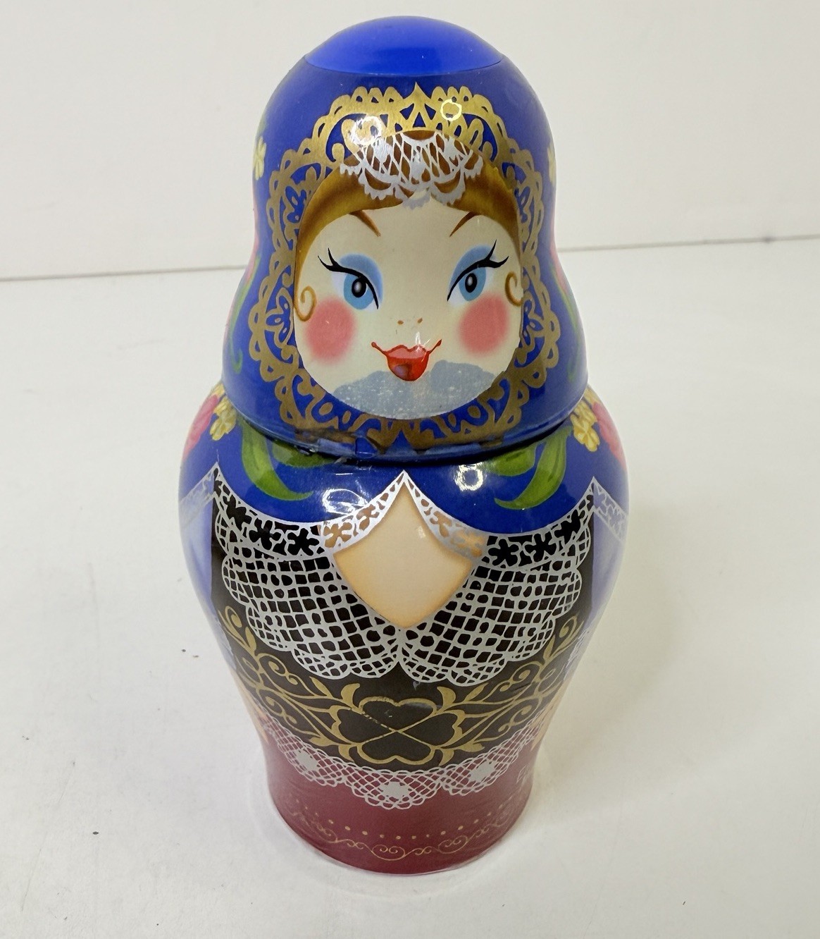 Vintage Val-Air Eau De Toilette Matruska Perfume Barcelona Spain Nesting Doll