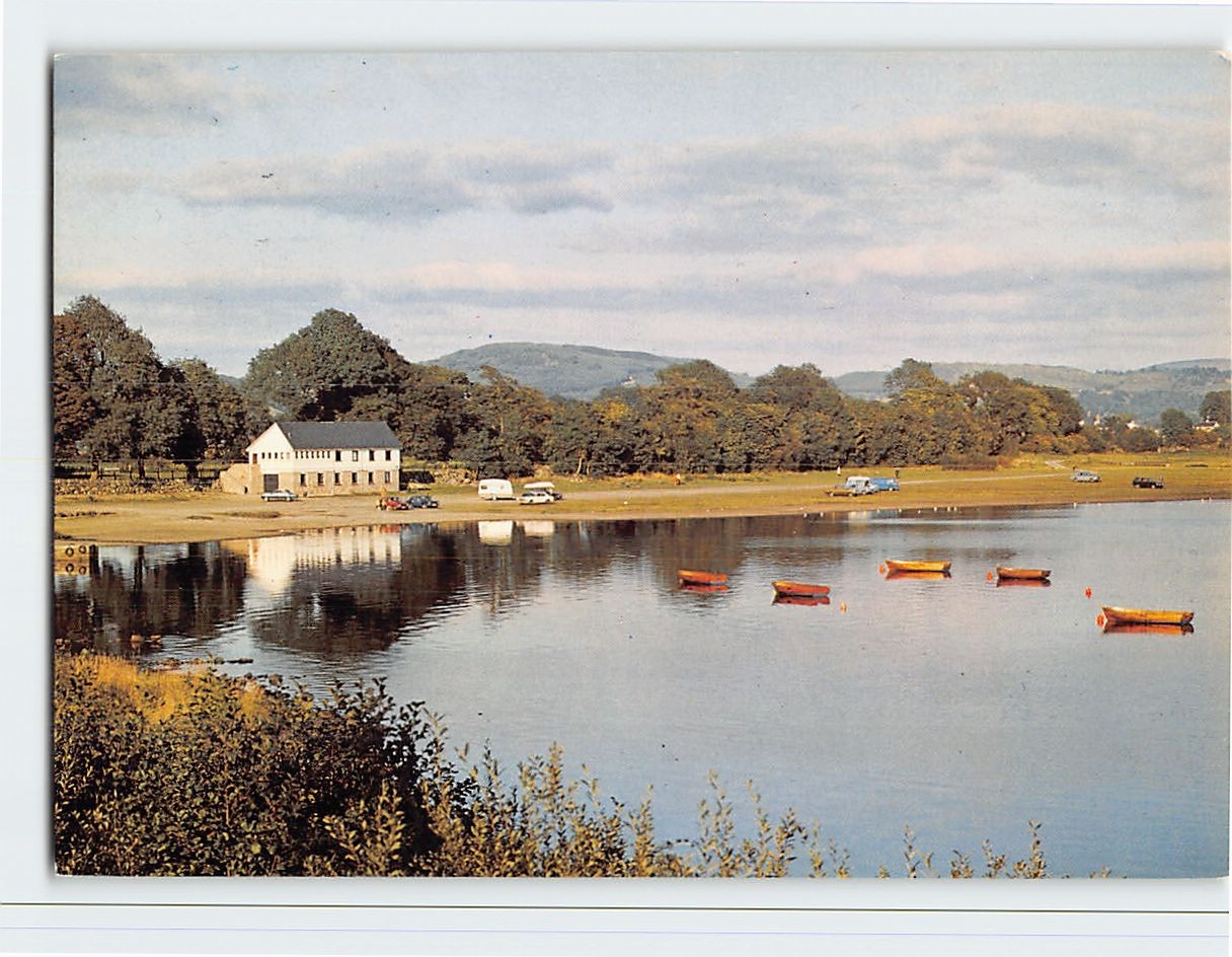Postcard Llyn Tegid Bala Wales