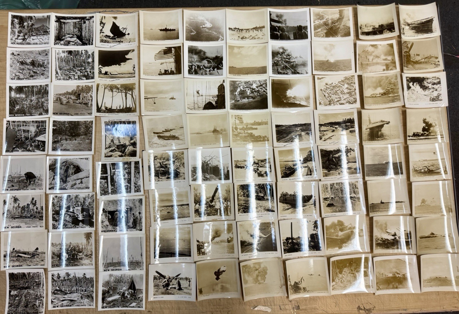 Lot of 80, Vintage World War II Navy, And USMC Operations (See Description)