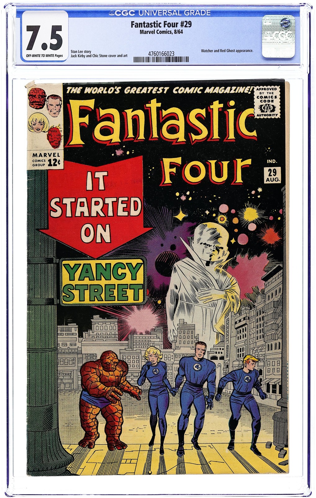 Fantastic Four #29 CGC 7.5 1964 4760166023