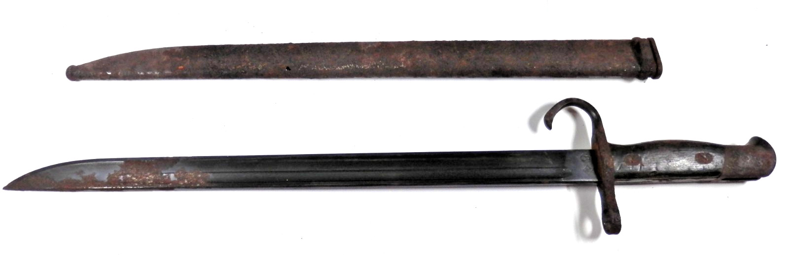 Type 30 Japanese Bayonet Nagoya Toyoda WWII Bayonet with Scabbard