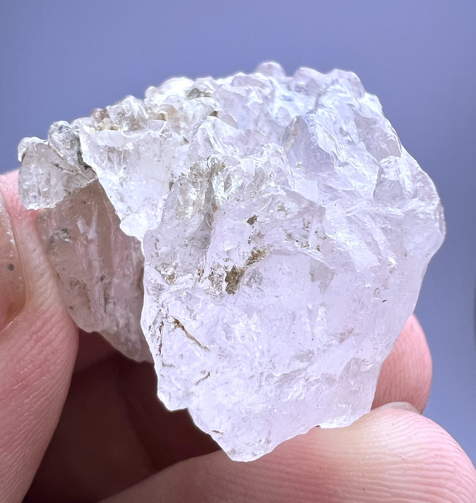 87 CT. Full Terminated Etched Morganite Crystal - Kunar, AFG