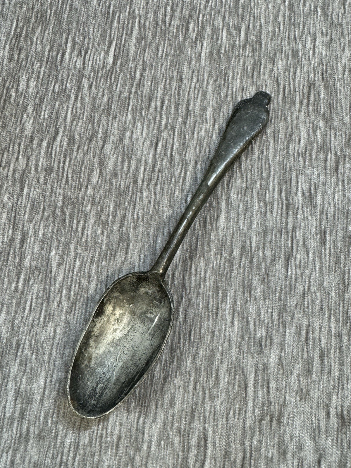 Antique Pewter Rat Tail Spoon Dated 1771 IE Colonial 18th Century British Europe