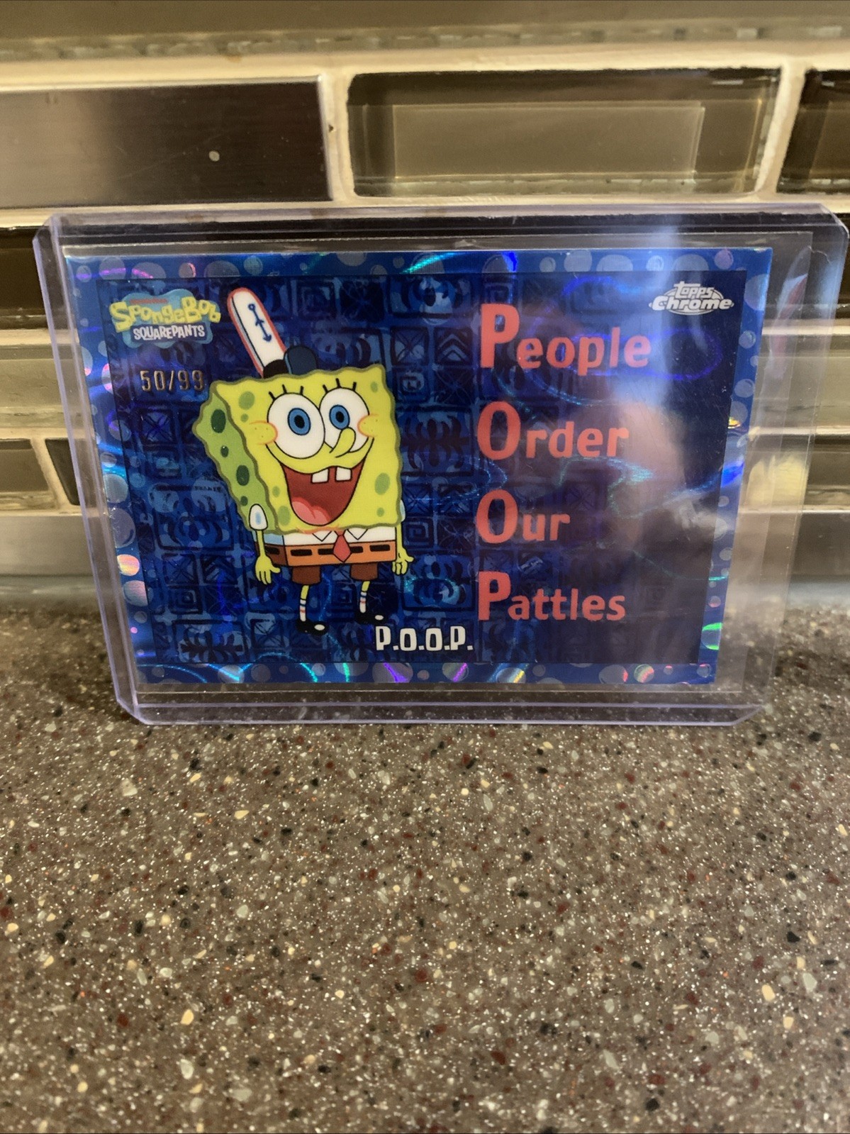 topps chrome spongebob