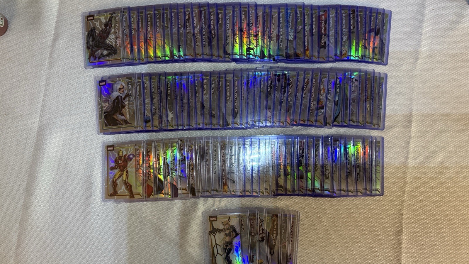 2026 Topps Chrome Marvel Storm’s Lightning Refractor Lot Of 189 READ FOR LIST