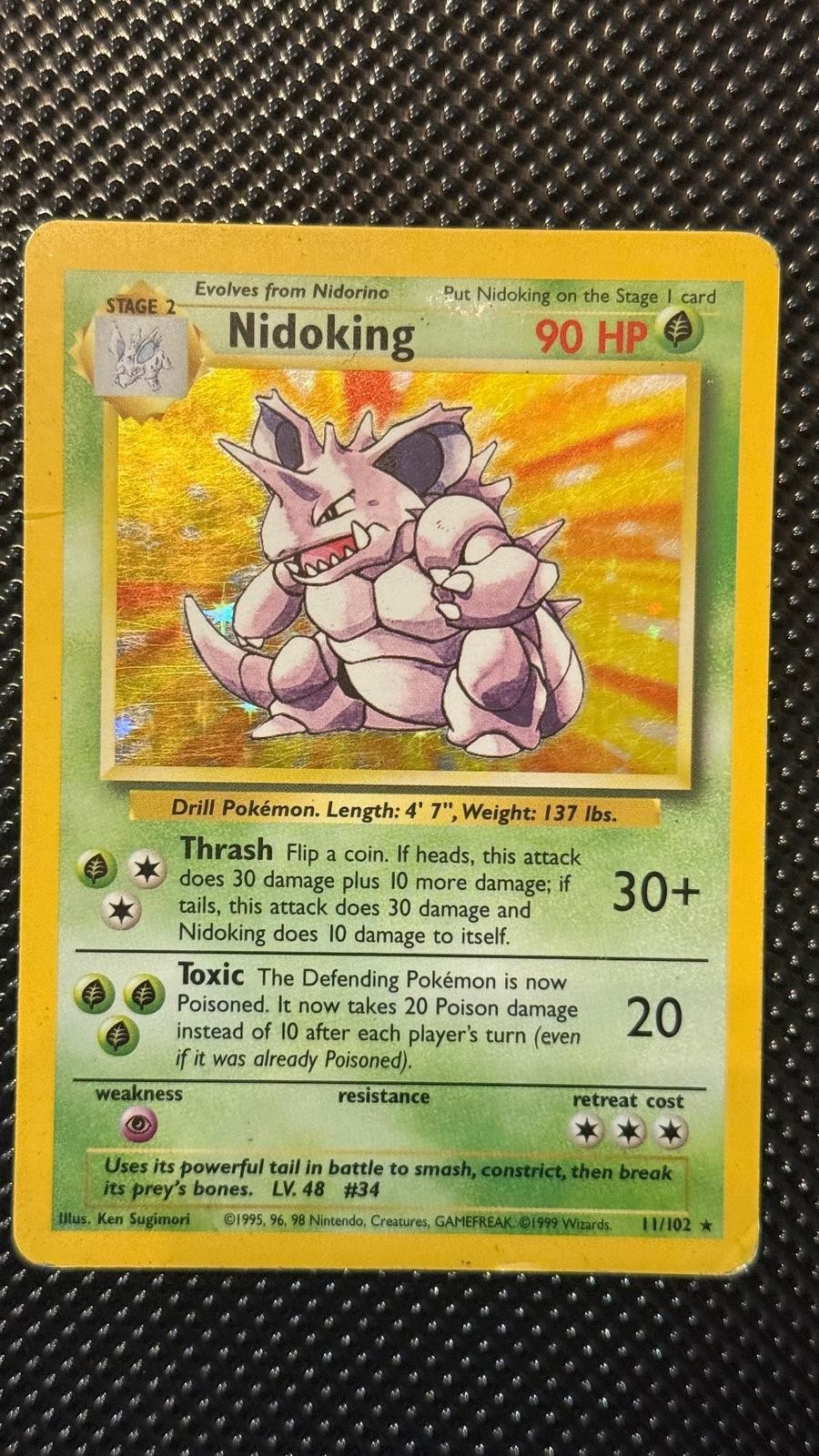 Base Set #011/102 Nidoking