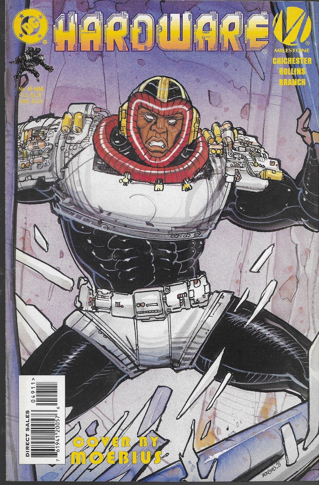 HARDWARE #49 (NM) HIGH GRADE DC MILESTONE COMIC, HTF LATER ISSUE
