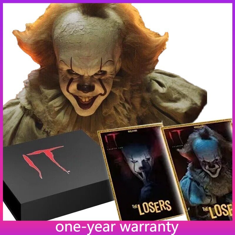 OFFICIAL IT WB Horror Trading Cards Premium Hobby Booster Box 6 Pack+Card Brick