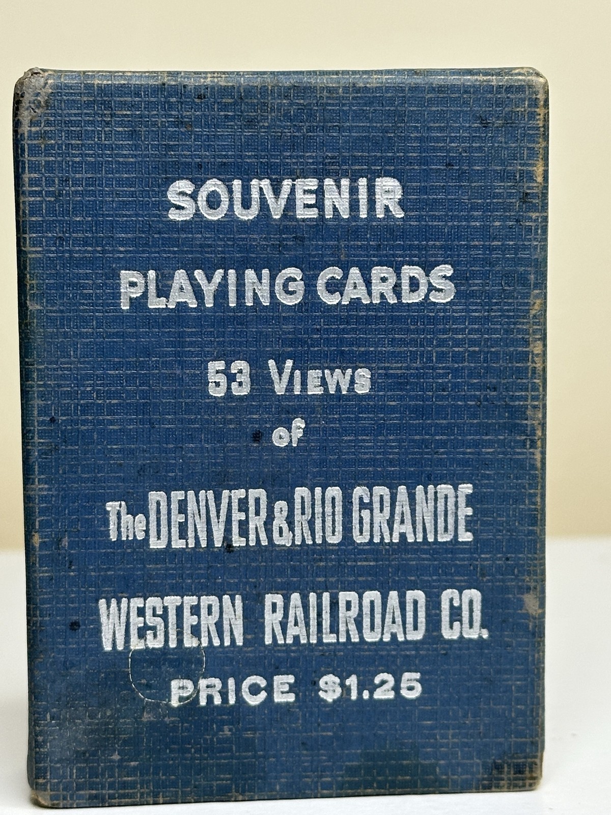 Vintage Denver & Rio Grande Western RR Souvenir Playing Cards Deck 53 Views