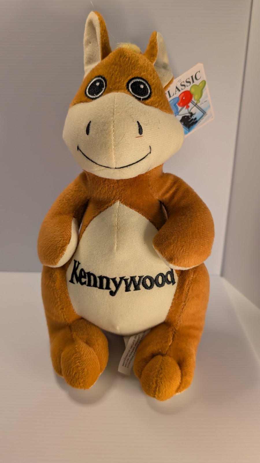 Vintage Kennywood Amusement Park kangaroo Plush 