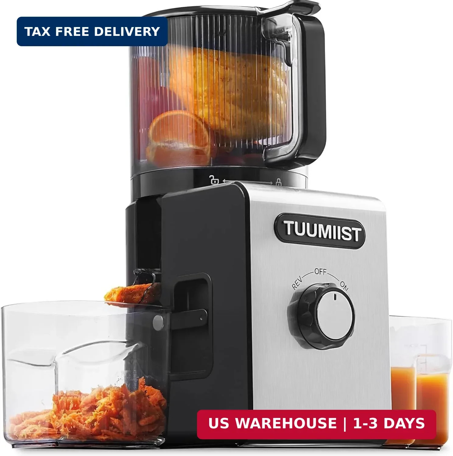 Cold Press Juicer Machine, 6.5\