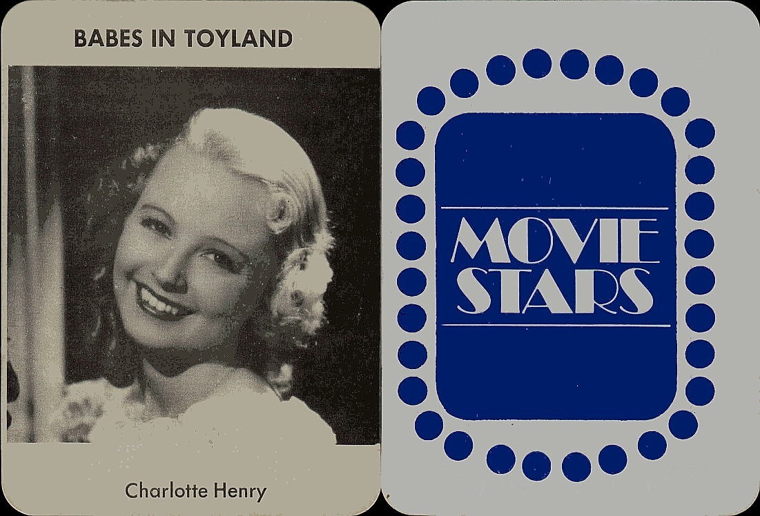 CHARLOTTE HENRY Rgi/Athol 1974 Movie Star Trade Card CHARLOTTE HENRY Rgi/Athol 1974 Movie Star Trade Card