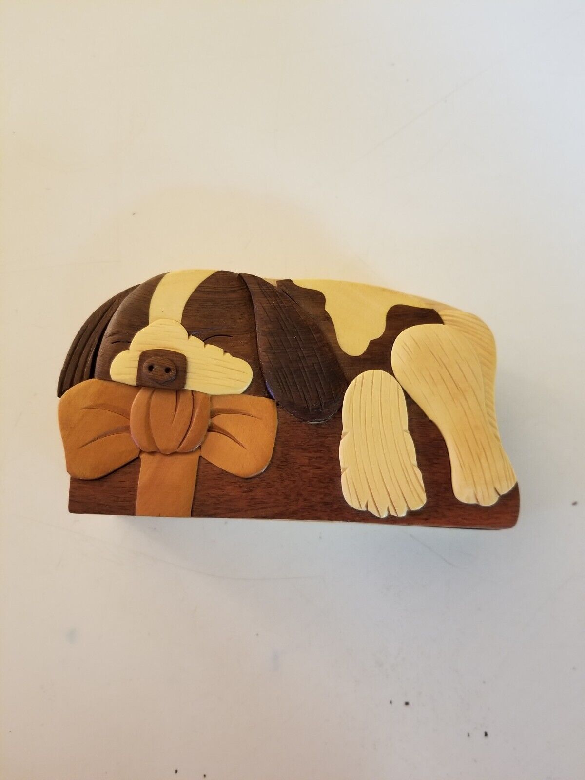 Carver Dan\'s Handcrafted Wood Puzzle Box \