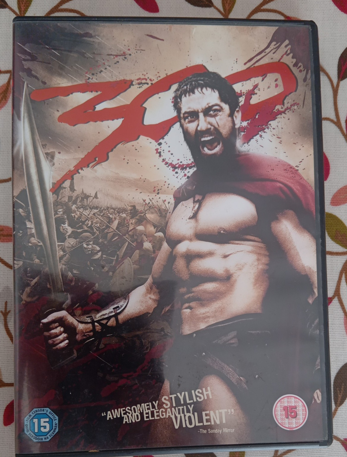 DVD 300 Ancient Battle King Leonidas Persian Xerxes Gerard Butler sparta Greece