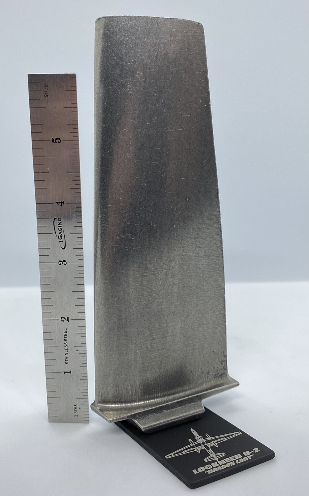 Lockheed U-2 Spy plane Jet Engine Blade Turbine USAF Pilot Gift Skunk Works