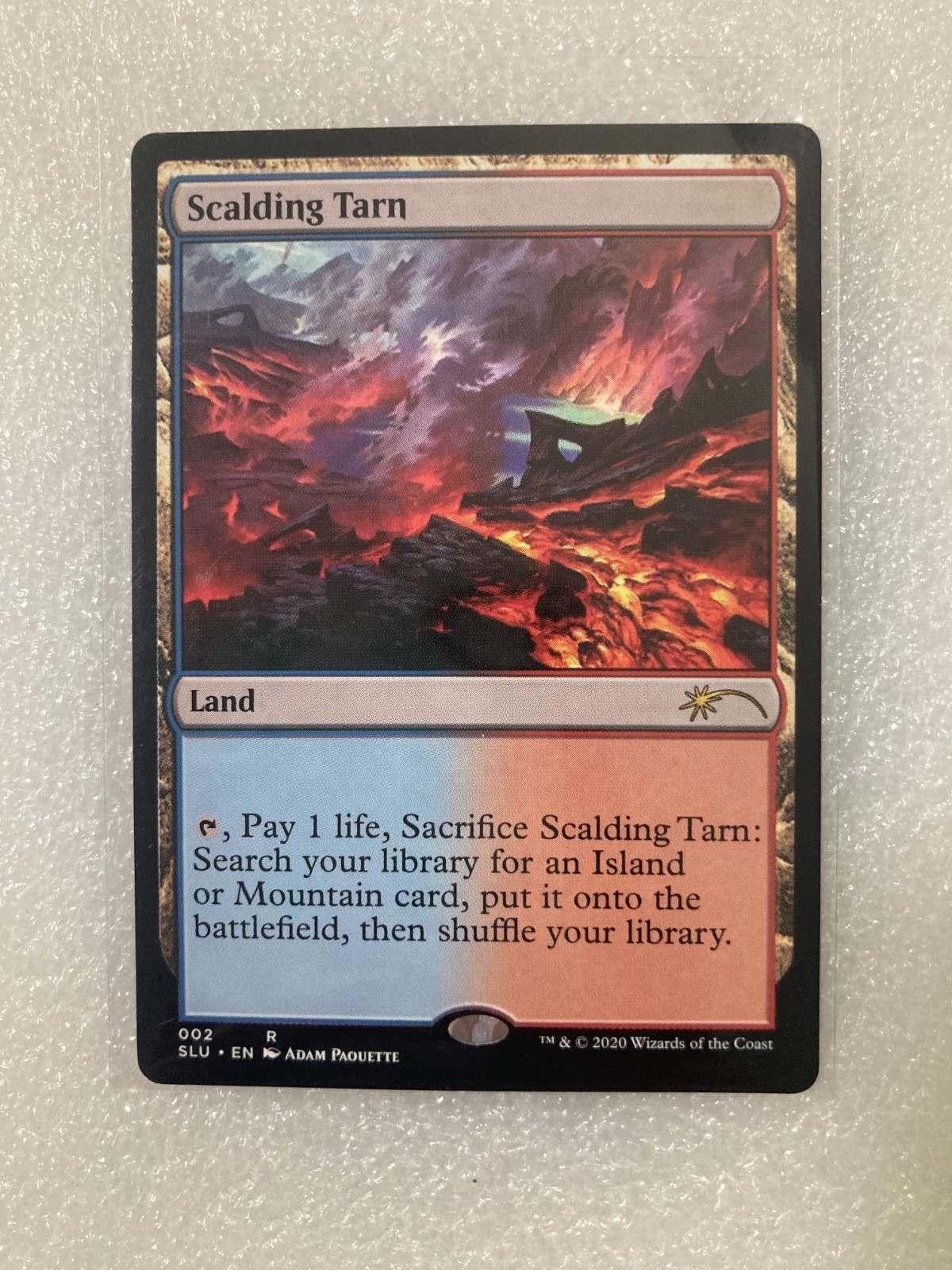 Magic 2020 MTG SLU 002 Non-foil Scalding Tarn Secret Lair Series MINT OR BETTER