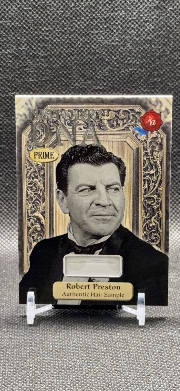2024 Historic Autographs Historic DNA Robert Preston #20/22 Non-Sport Trading