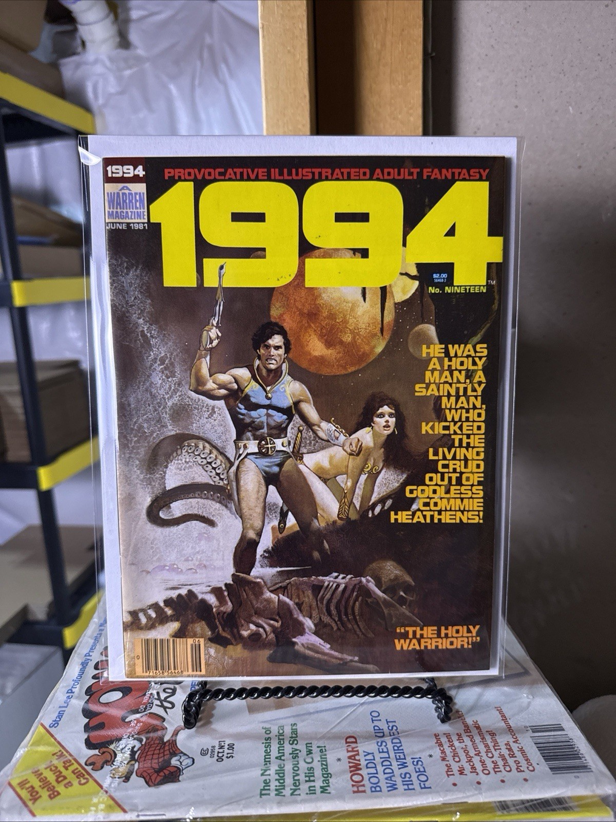 1994 MAGAZINE #19 JUNE 1981 WARREN