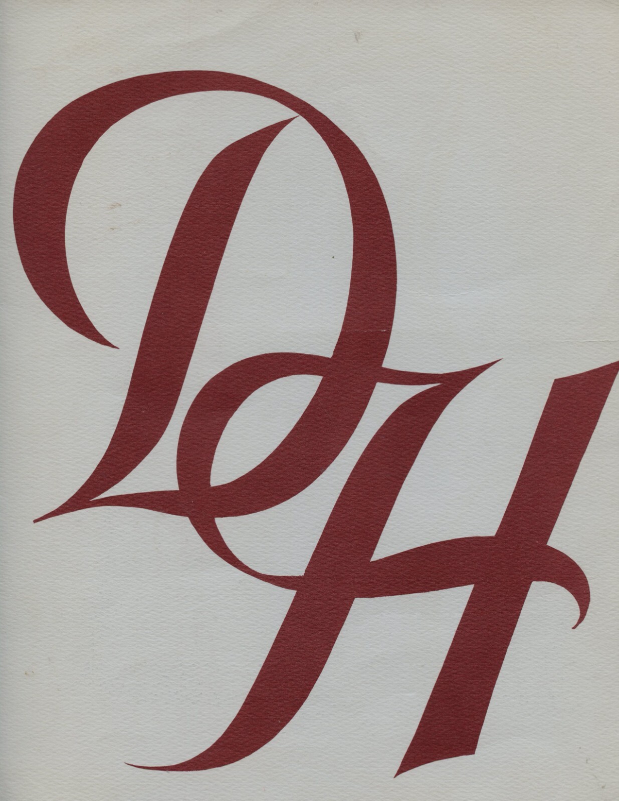 Vintage Restaurant Menu - Palo Alto, California - DH, David Hinkley - Nice Cond