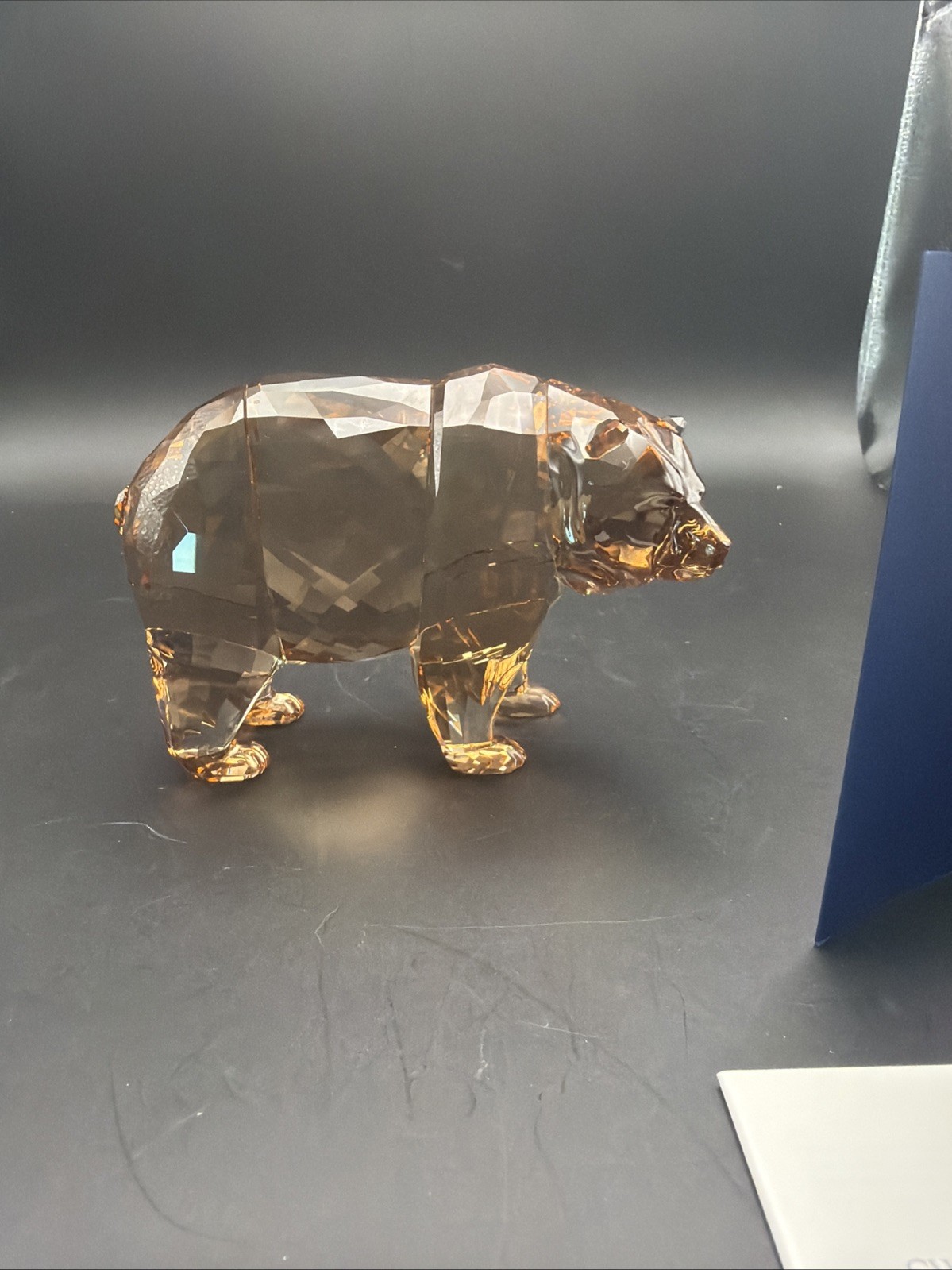 Swarovski SCS 2017 Arcadia Bear 5229215 Sunray Crystal Box COA Retired