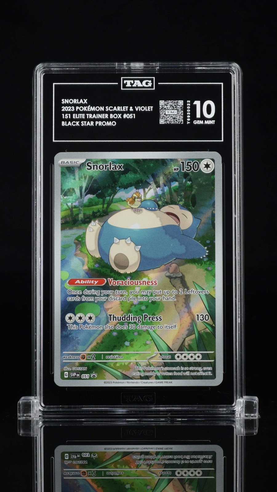 Snorlax (Black Star Promo) - TAG 10 - 2023 Pokémon 151 #051