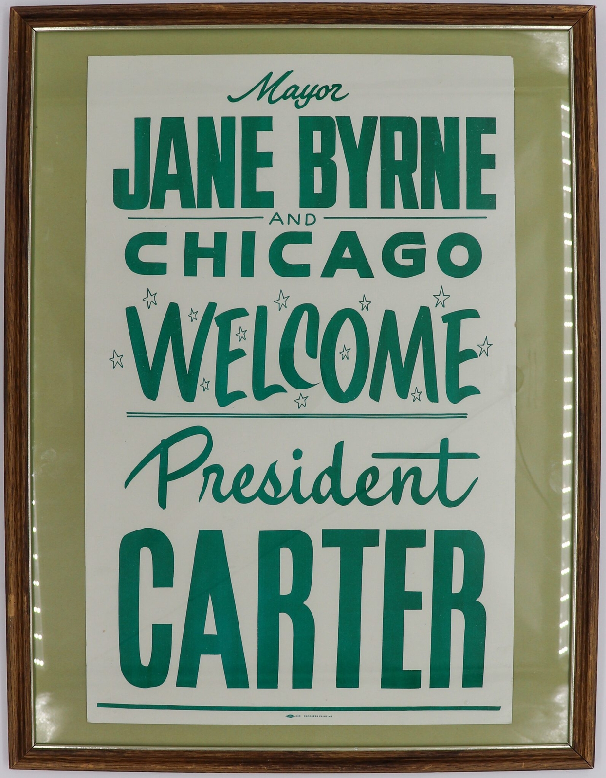 Priceless Presidential History: “Mayor Jane Byrne And Chicago Welcome Presiden