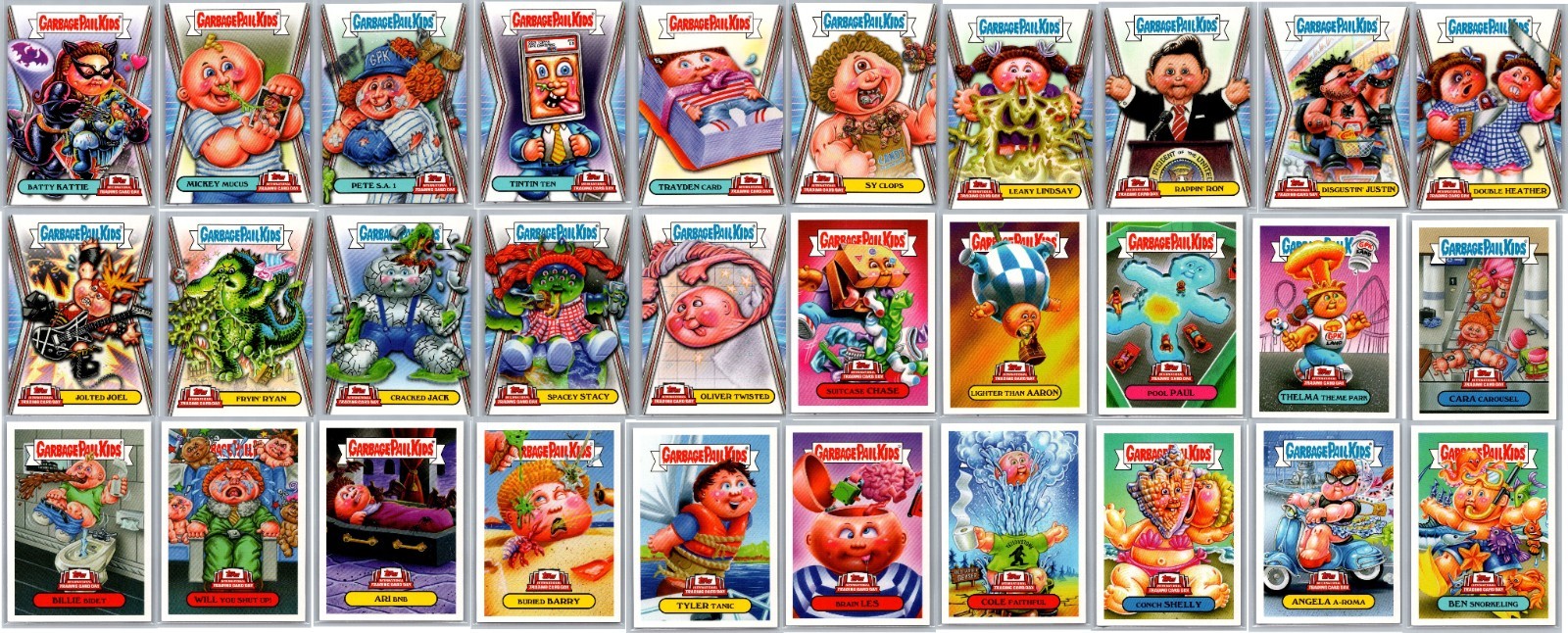 2023 Garbage Pail Kids International Trading Card Day 30-Card Complete Set GPK 2023 Garbage Pail Kids International Trading Card Day 30-Card Complete Set GPK