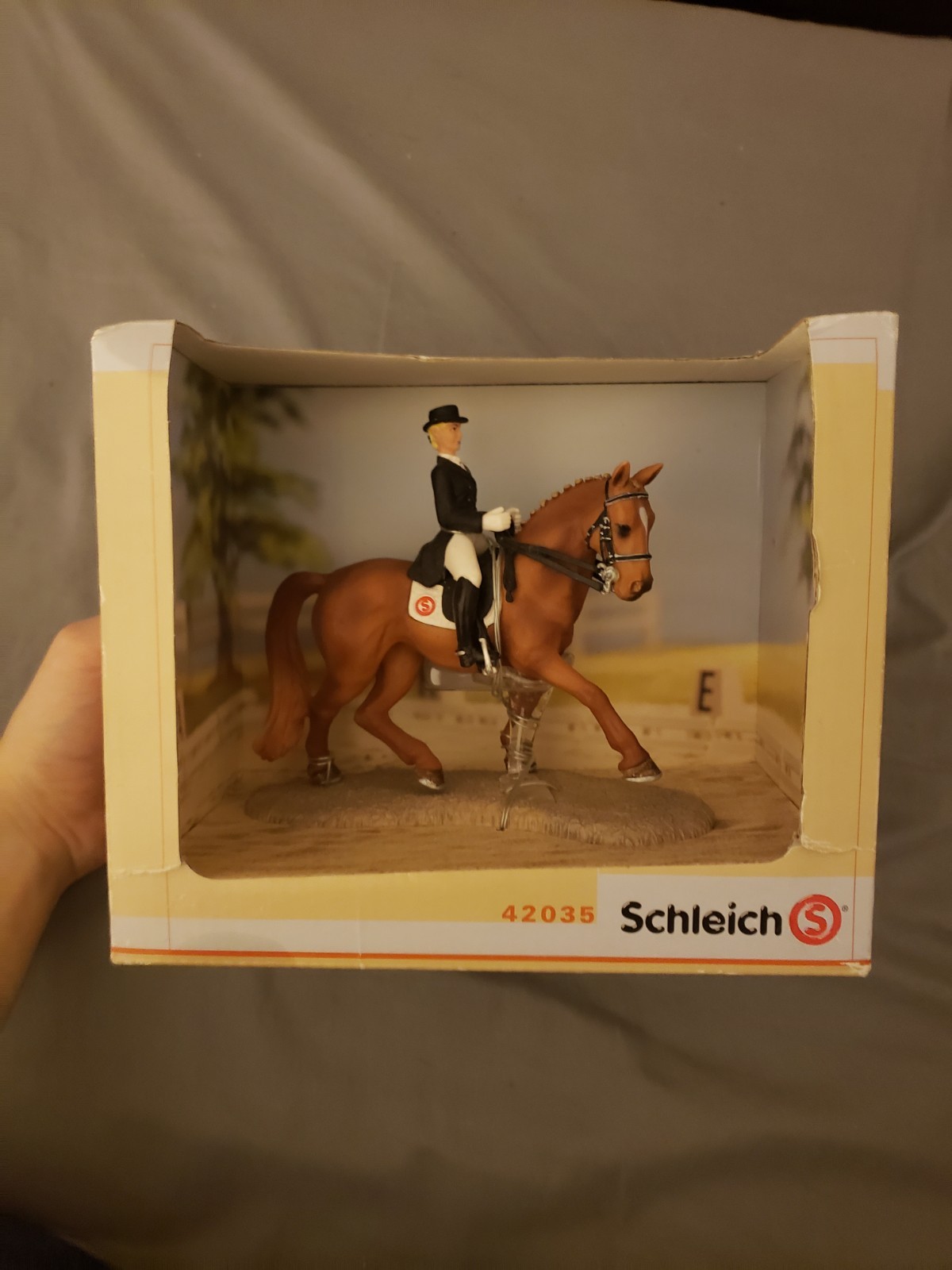 Schleich 42035 Dressage Riding Set Retired New In Box Made In 2009 Collectible