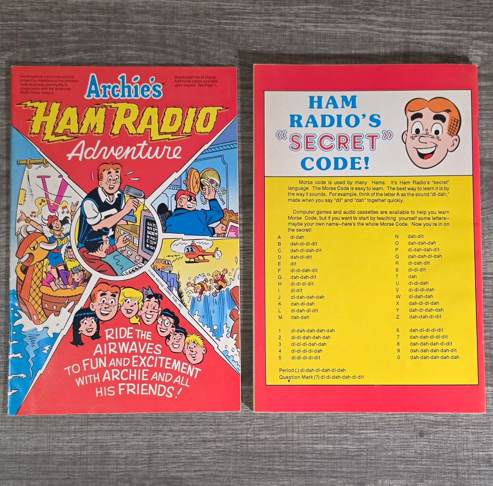 Archie\'s Ham Radio Adventure Archie Comics Chapbook Color Bob Bolling YA