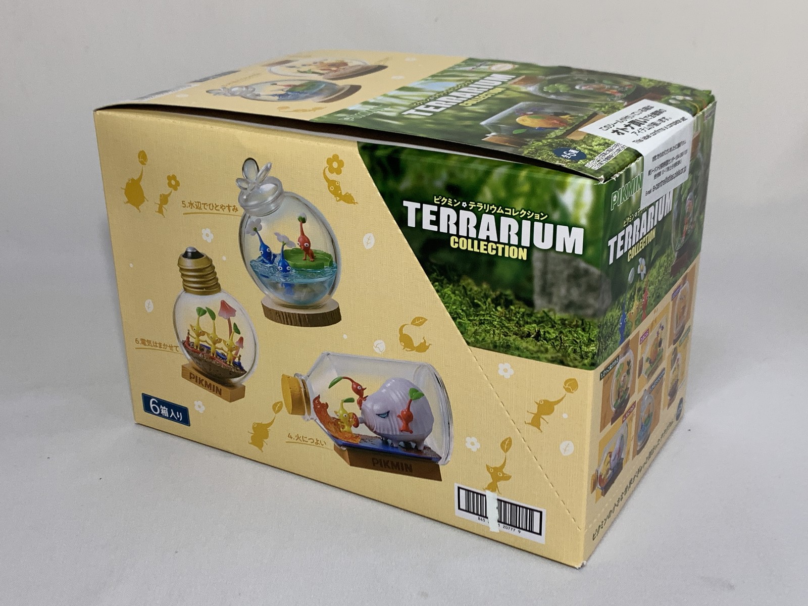 Re-Ment Pikmin Terrarium Collection Box Figure 6 types Complete Set