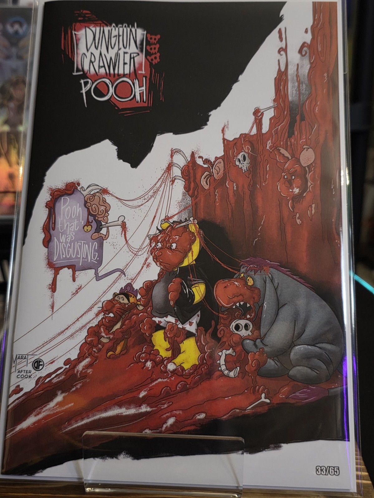 Dungeon Crawler Pooh - Marat Mychaels Homage to Disgusting Carl by K. Cook 33/65
